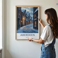 Aberdeen Poster - Scotland Wall Art