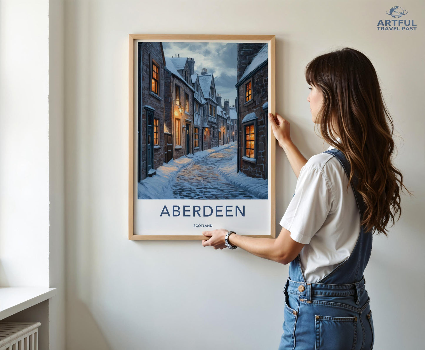 Aberdeen Poster - Scotland Wall Art