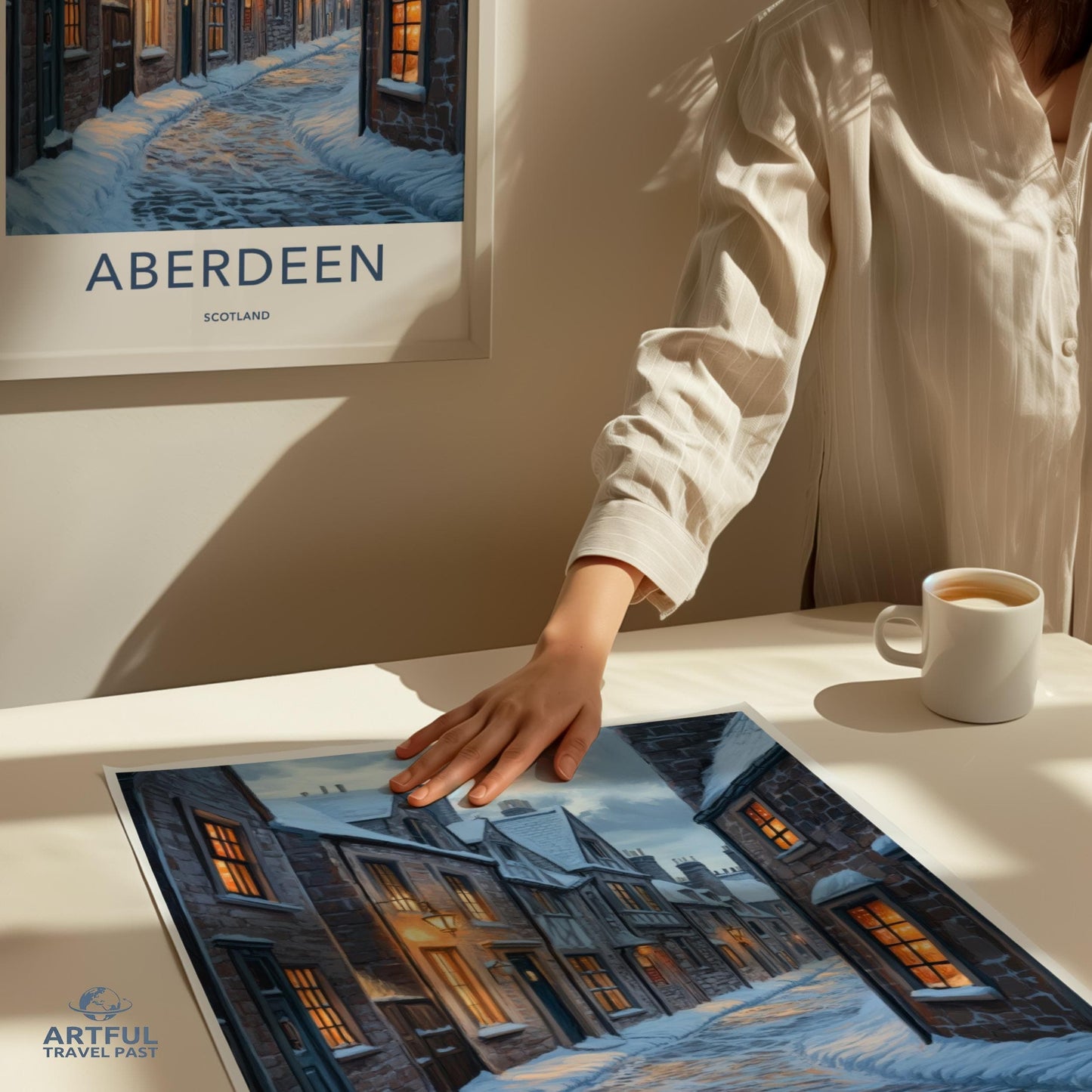 Aberdeen Poster - Scotland Wall Art