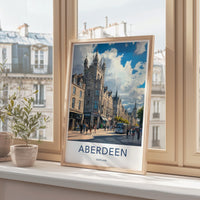 Aberdeen Poster - Scotland Wall Art