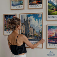 Aberdeen Poster - Scotland Wall Art