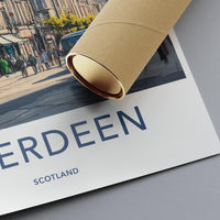 Aberdeen Poster - Scotland Wall Art