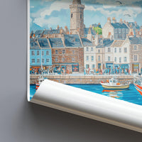 Aberdeen Poster - Scotland Wall Art