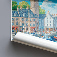 Aberdeen Poster - Scotland Wall Art