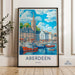 Aberdeen Poster - Scotland Wall Art