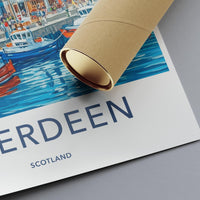 Aberdeen Poster - Scotland Wall Art