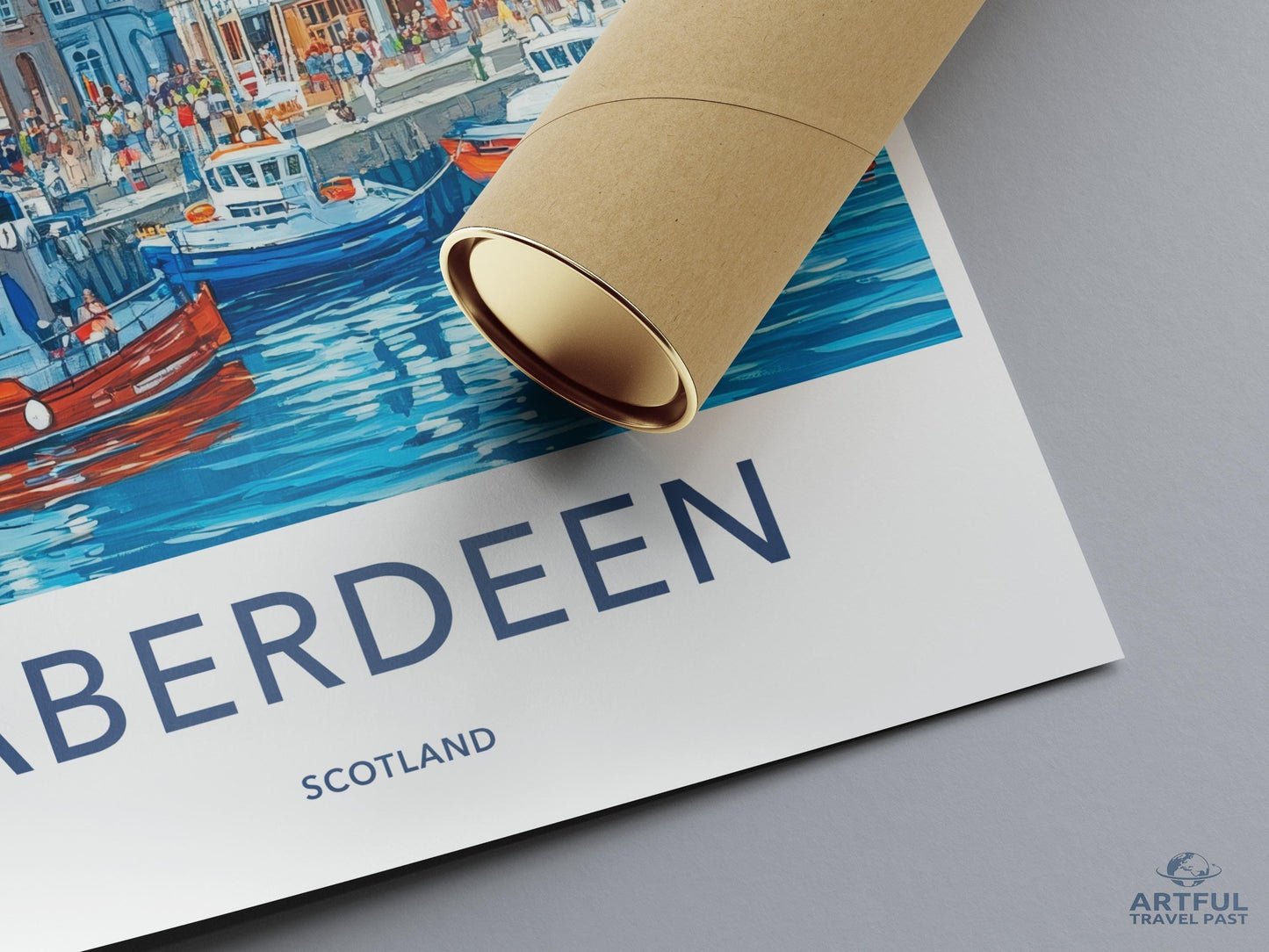 Aberdeen Poster - Scotland Wall Art