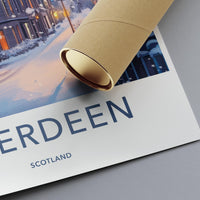 Aberdeen Poster - Scotland Wall Art