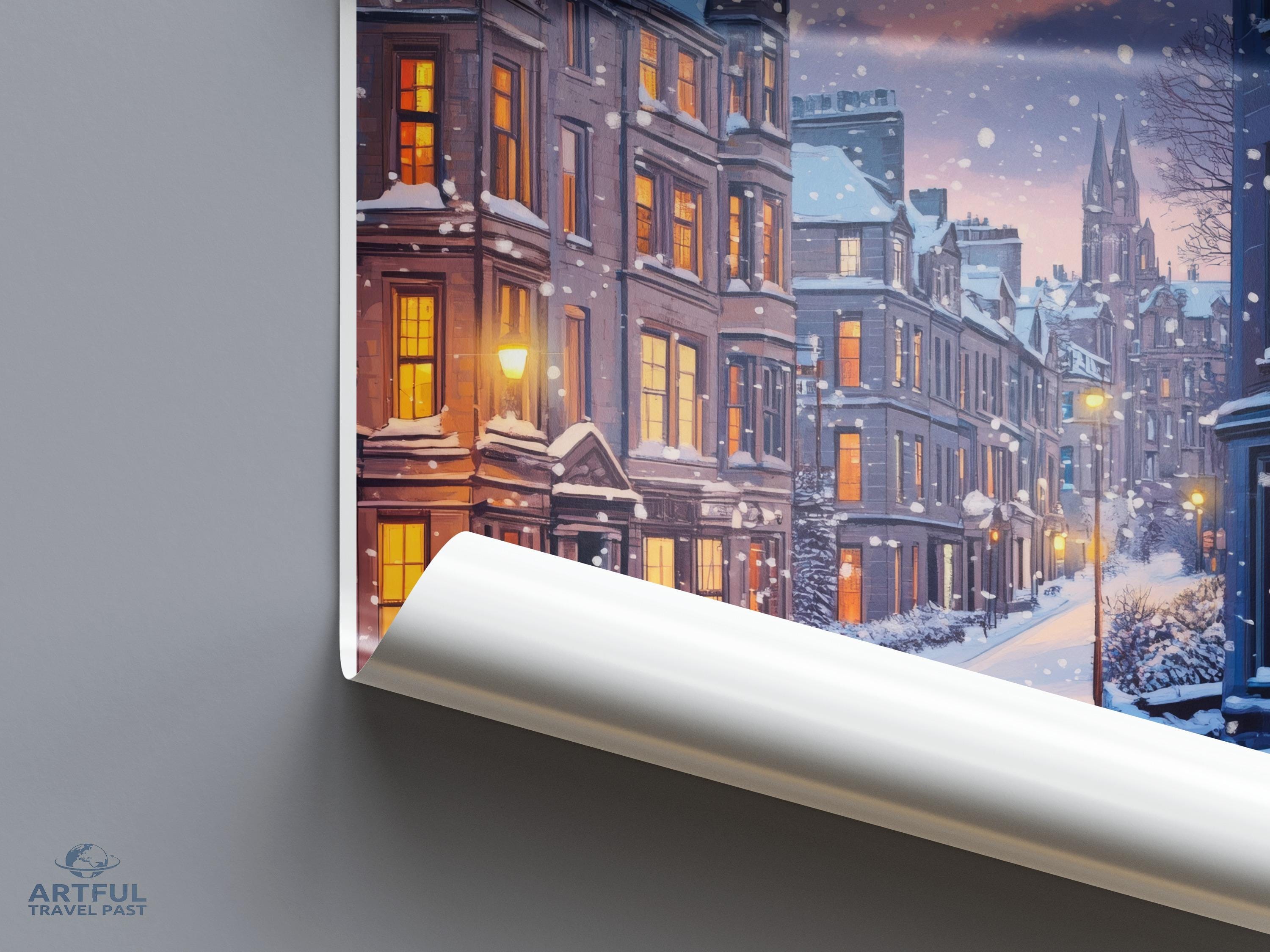 Aberdeen Poster - Scotland Wall Art