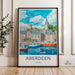 Aberdeen Poster - Scotland Wall Art