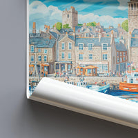 Aberdeen Poster - Scotland Wall Art