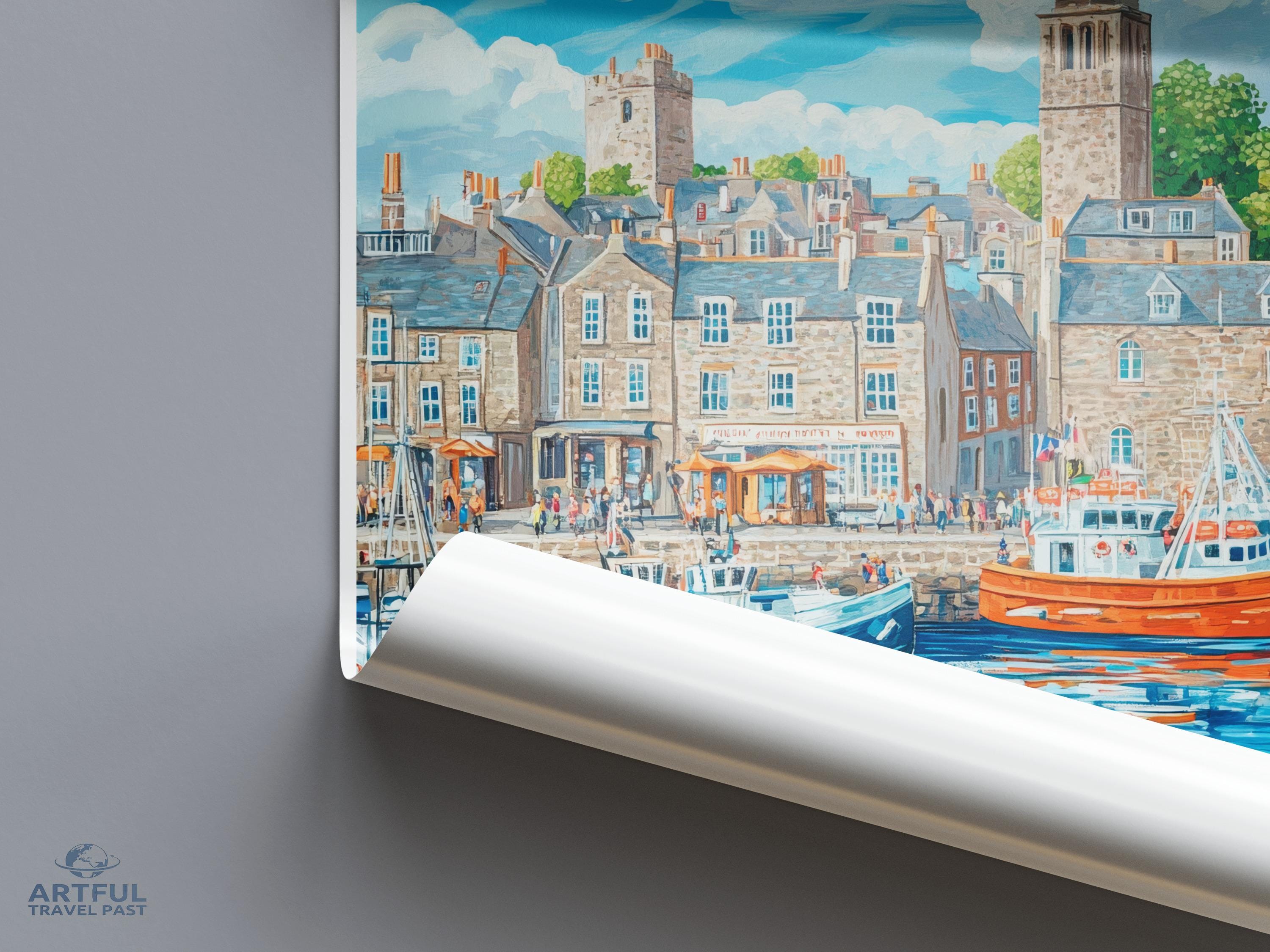 Aberdeen Poster - Scotland Wall Art
