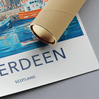 Aberdeen Poster - Scotland Wall Art