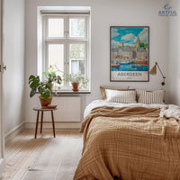 Aberdeen Poster - Scotland Wall Art