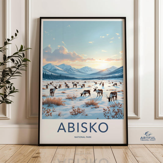 Abisko National Park Poster