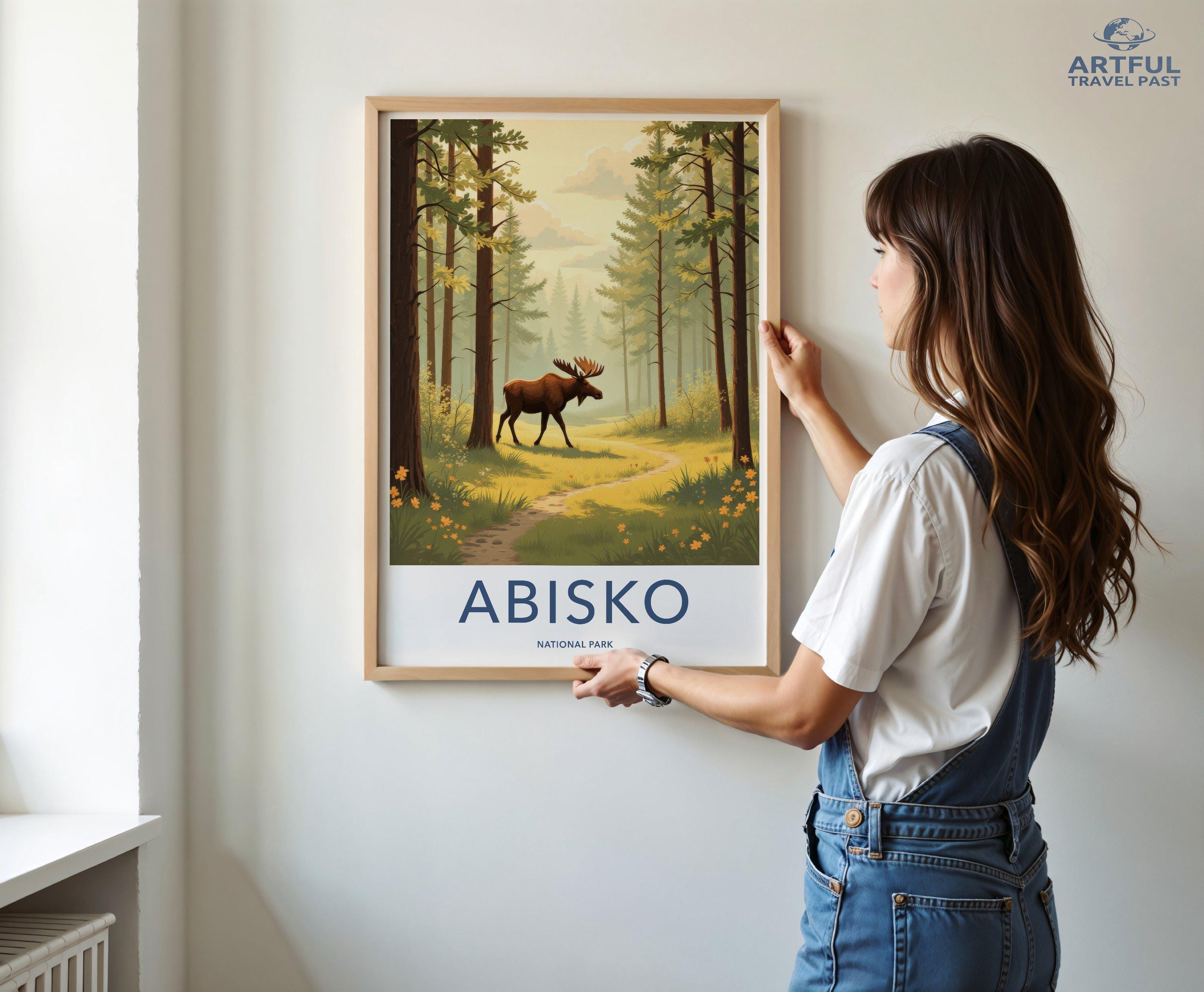 Abisko National Park Poster | Sweden Wall Art