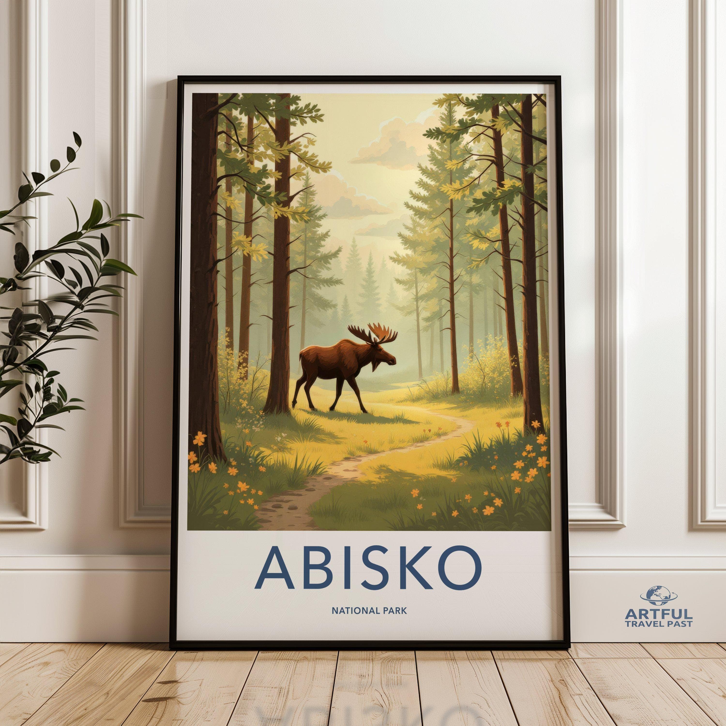 Abisko National Park Poster | Sweden Wall Art