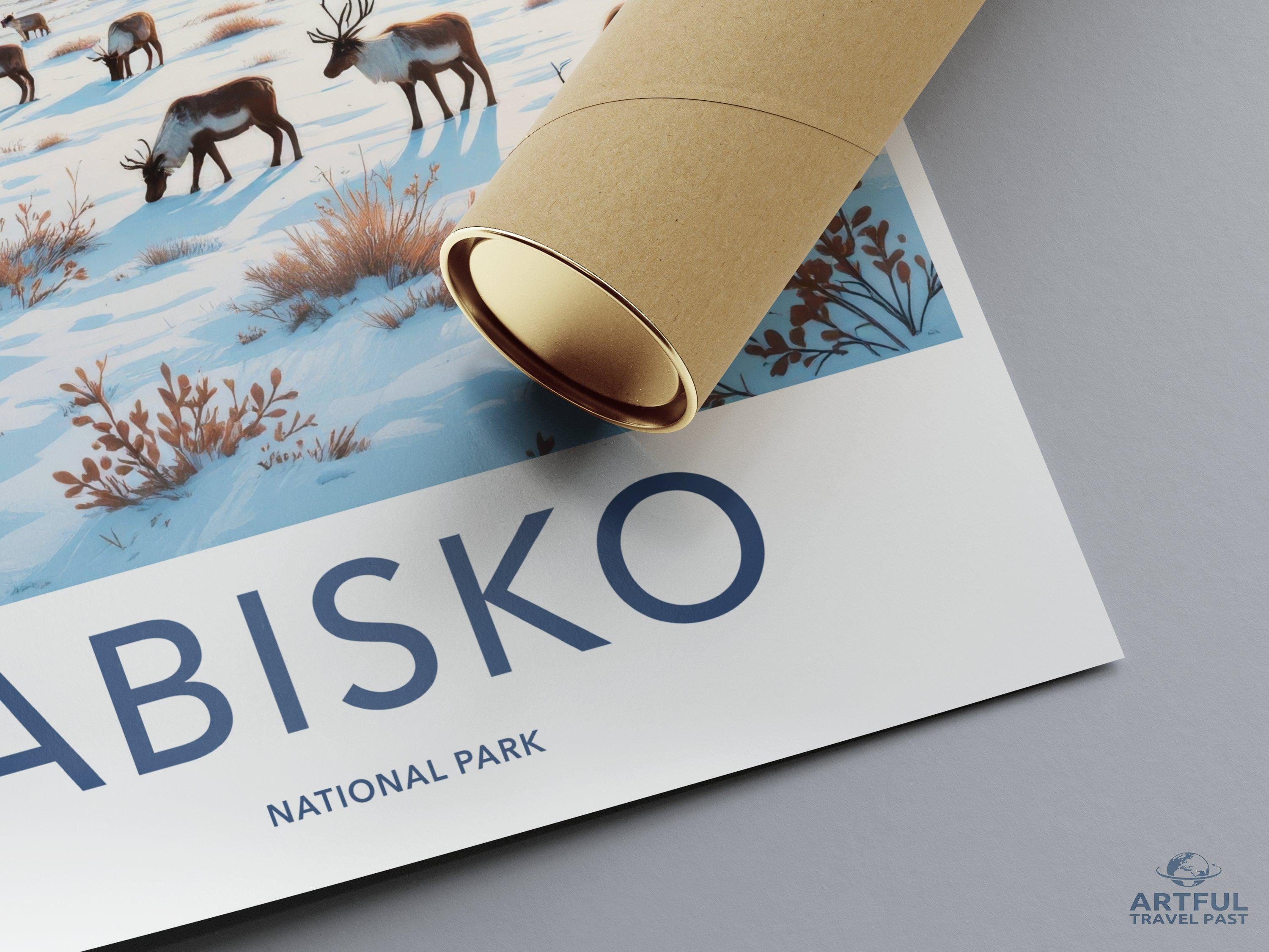 Abisko National Park Poster | Sweden Wall Art