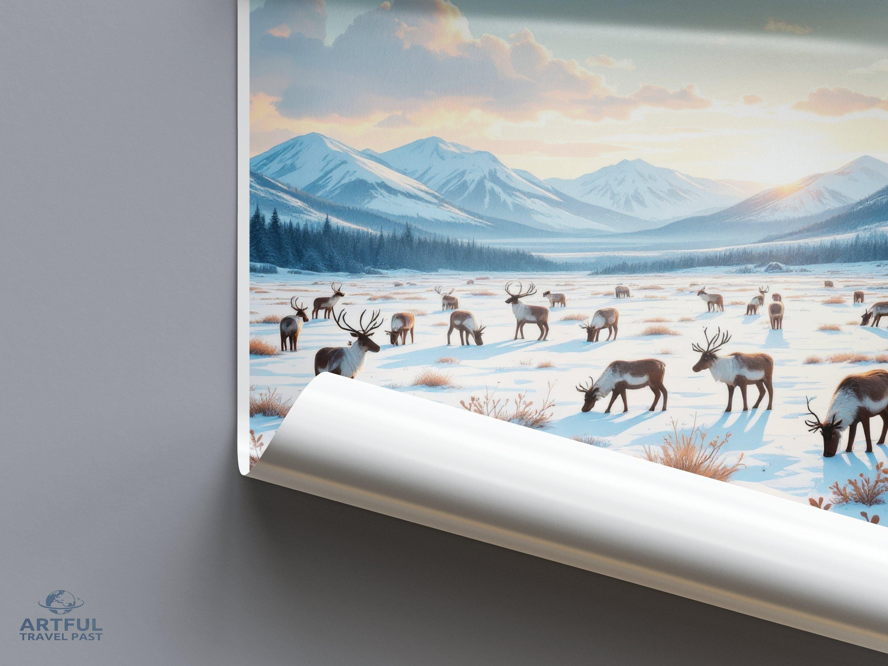 Abisko National Park Poster | Sweden Wall Art