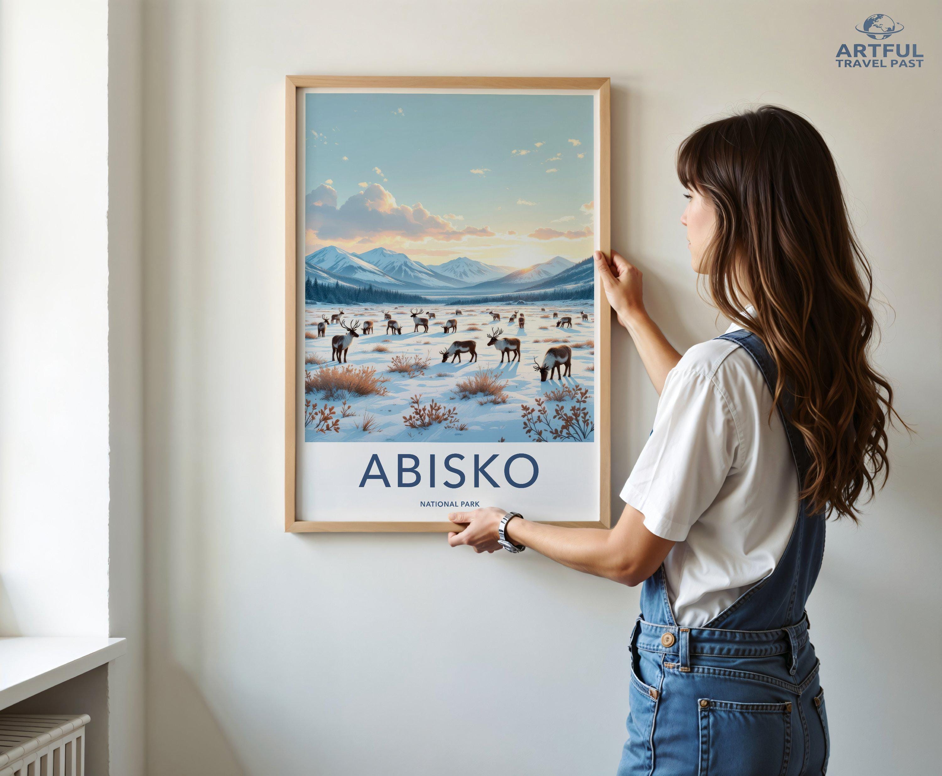 Abisko National Park Poster | Sweden Wall Art