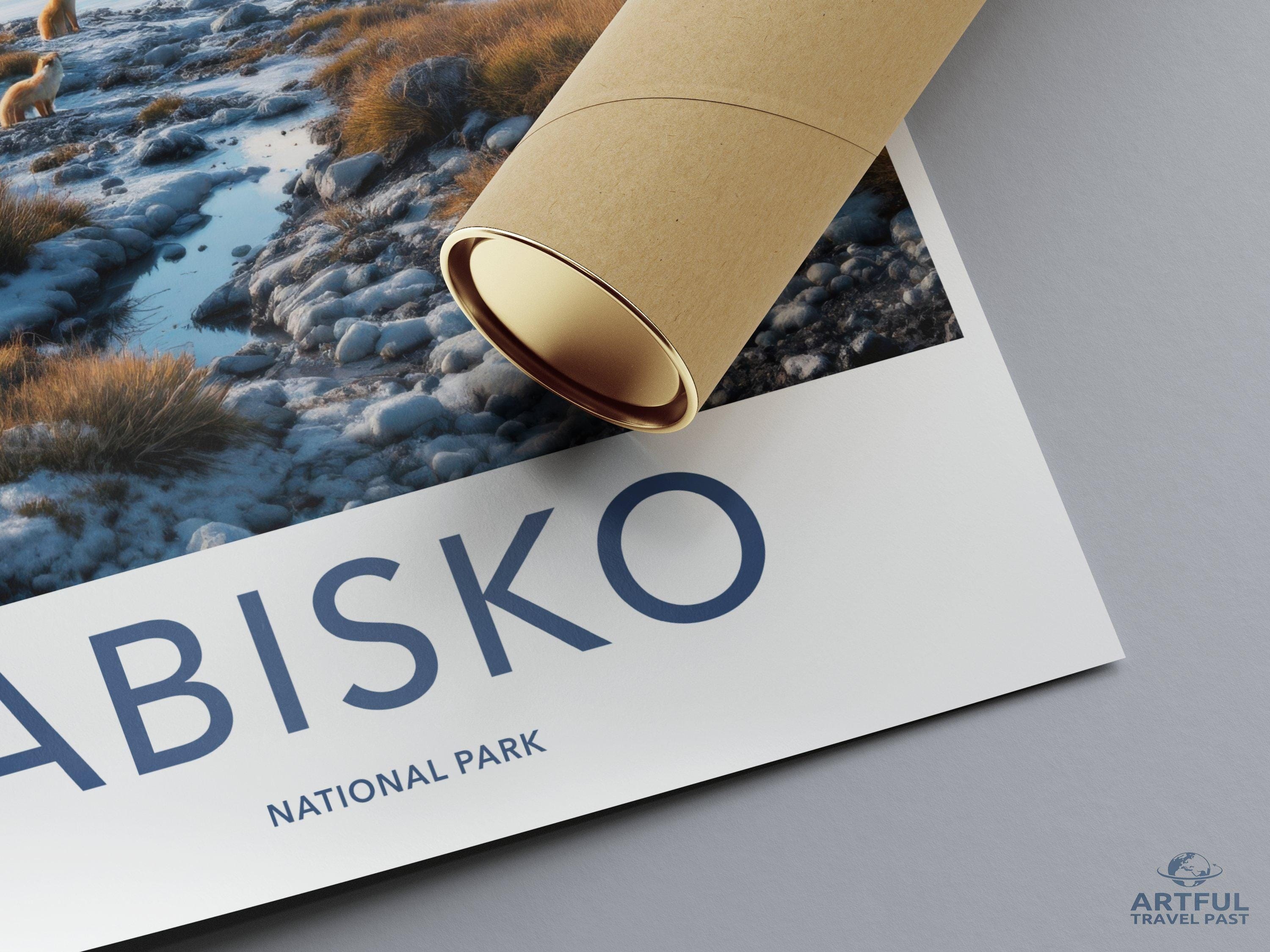 Abisko National Park Poster | Sweden Wall Art