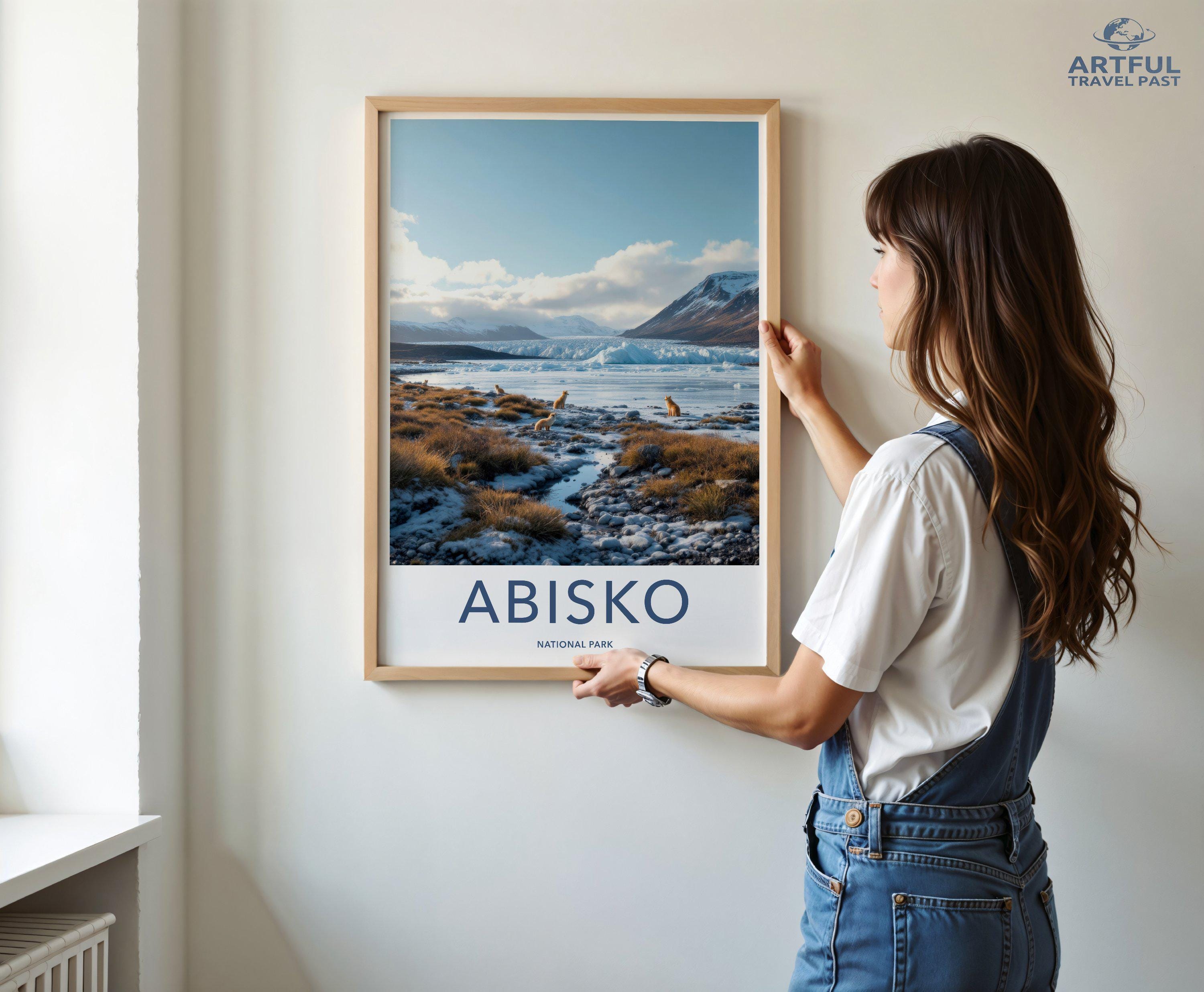 Abisko National Park Poster | Sweden Wall Art