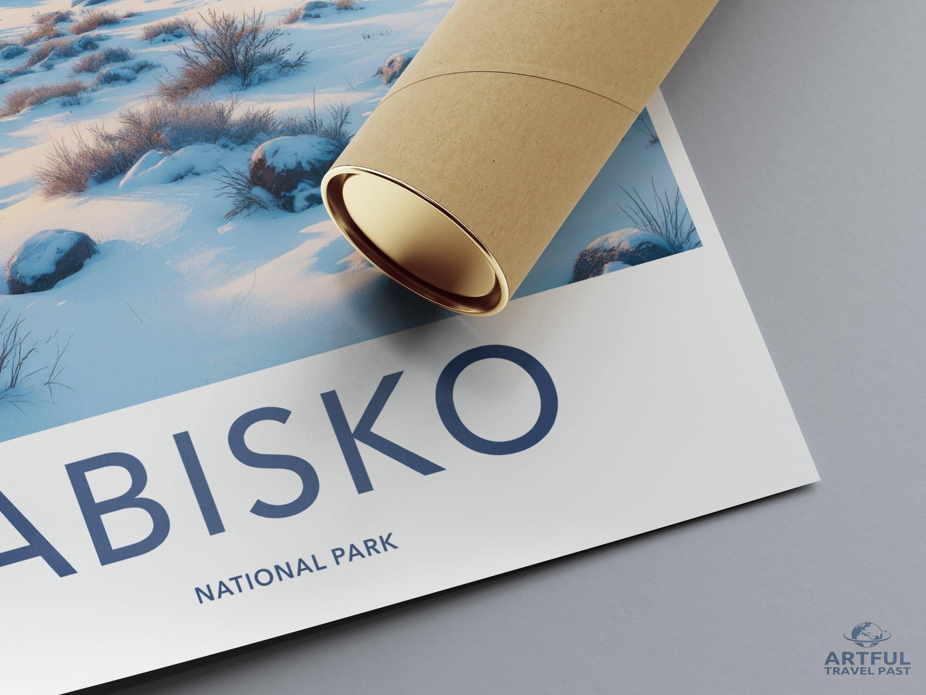 Abisko National Park Poster | Sweden Wall Art