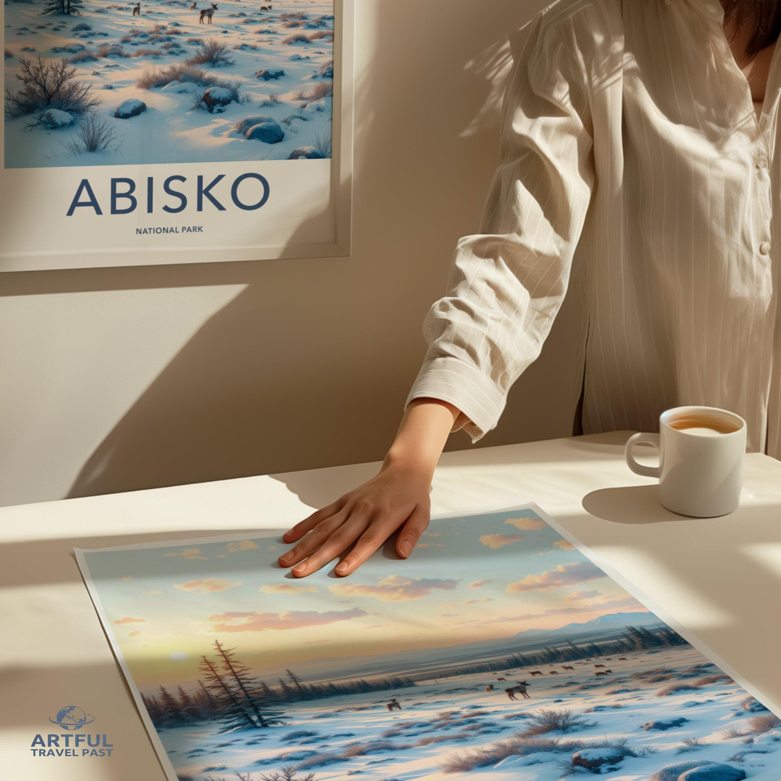 Abisko National Park Poster | Sweden Wall Art