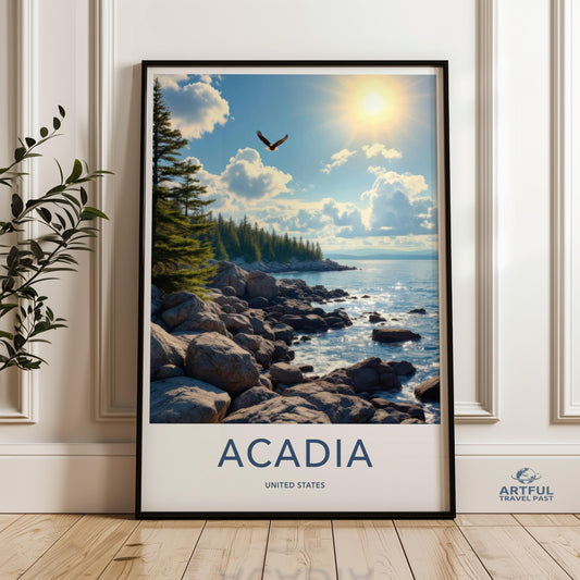 Acadia National Park Poster