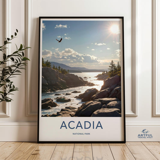 Acadia National Park Poster