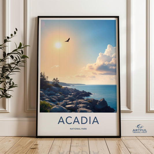 Acadia National Park Poster
