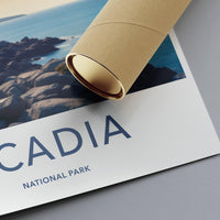 Acadia National Park Poster