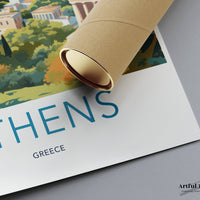 Acropolis of Athens Poster | Greece Wall Art