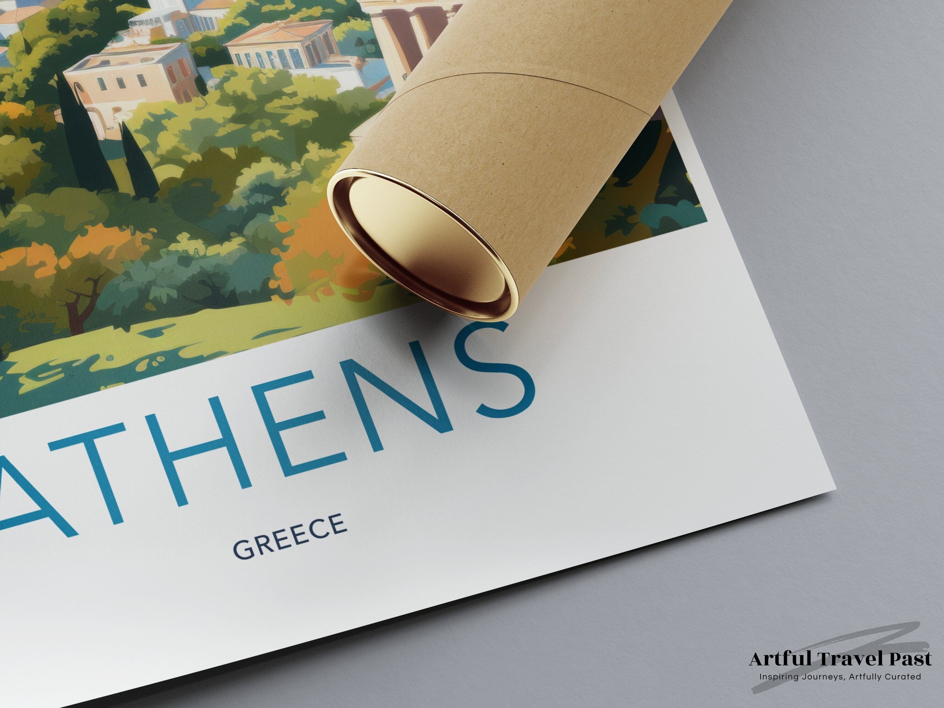 Acropolis of Athens Poster | Greece Wall Art