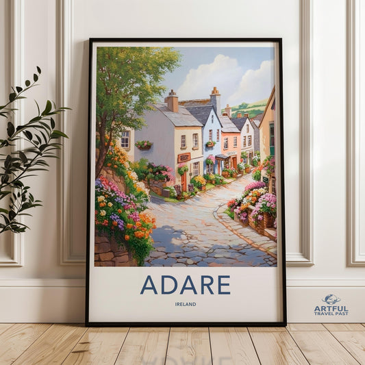 Adare Poster - Ireland Wall Art
