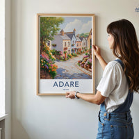 Adare Poster - Ireland Wall Art