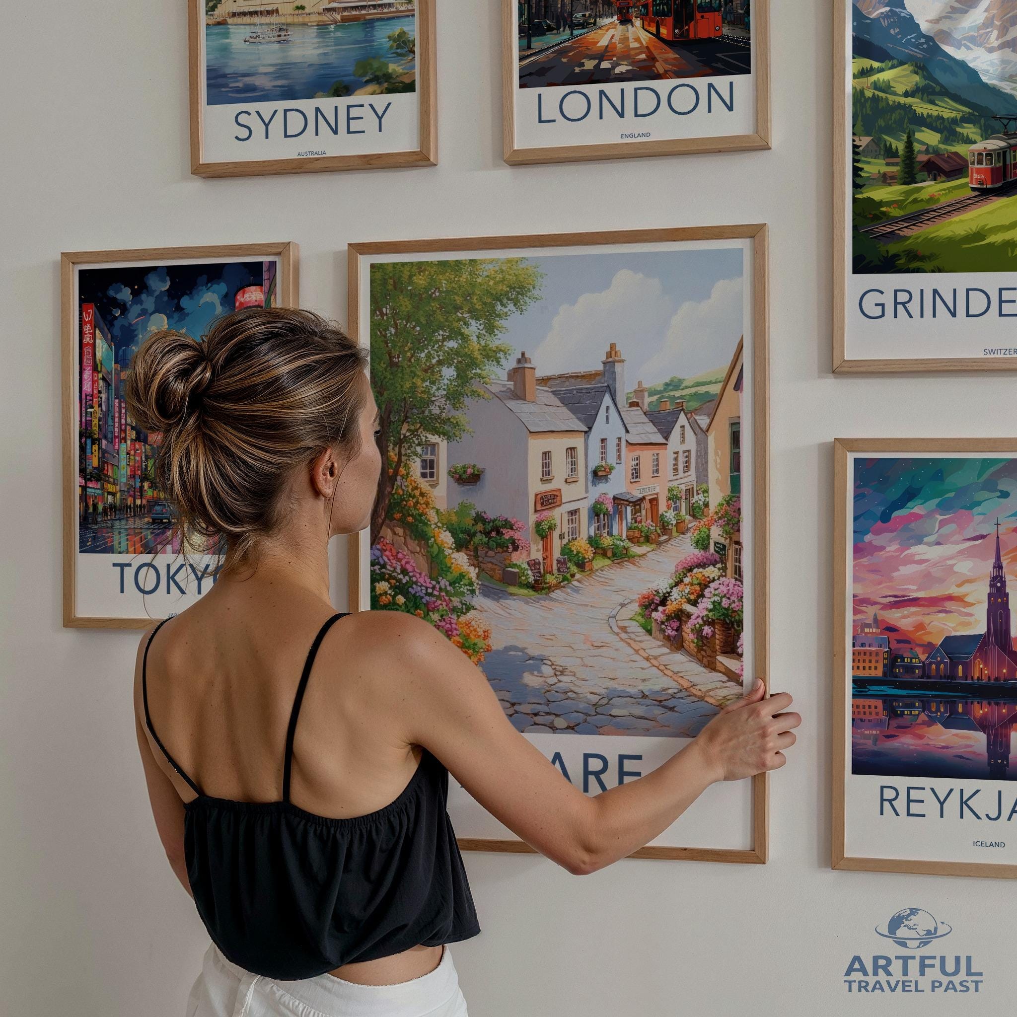 Adare Poster - Ireland Wall Art