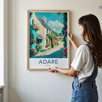 Adare Poster - Ireland Wall Art