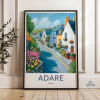 Adare Poster - Ireland Wall Art