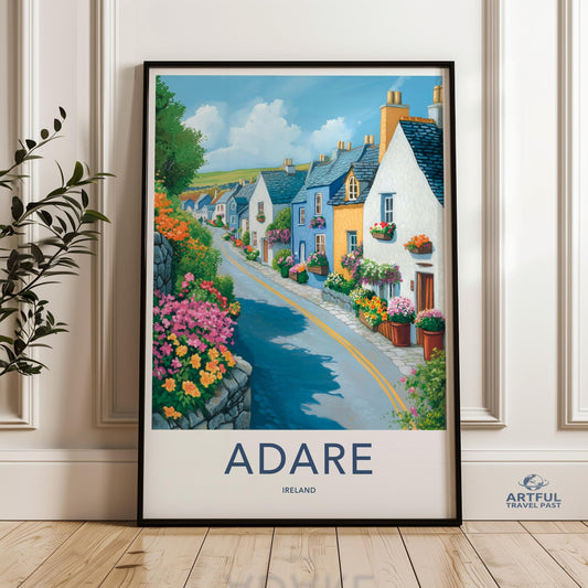 Adare Poster - Ireland Wall Art