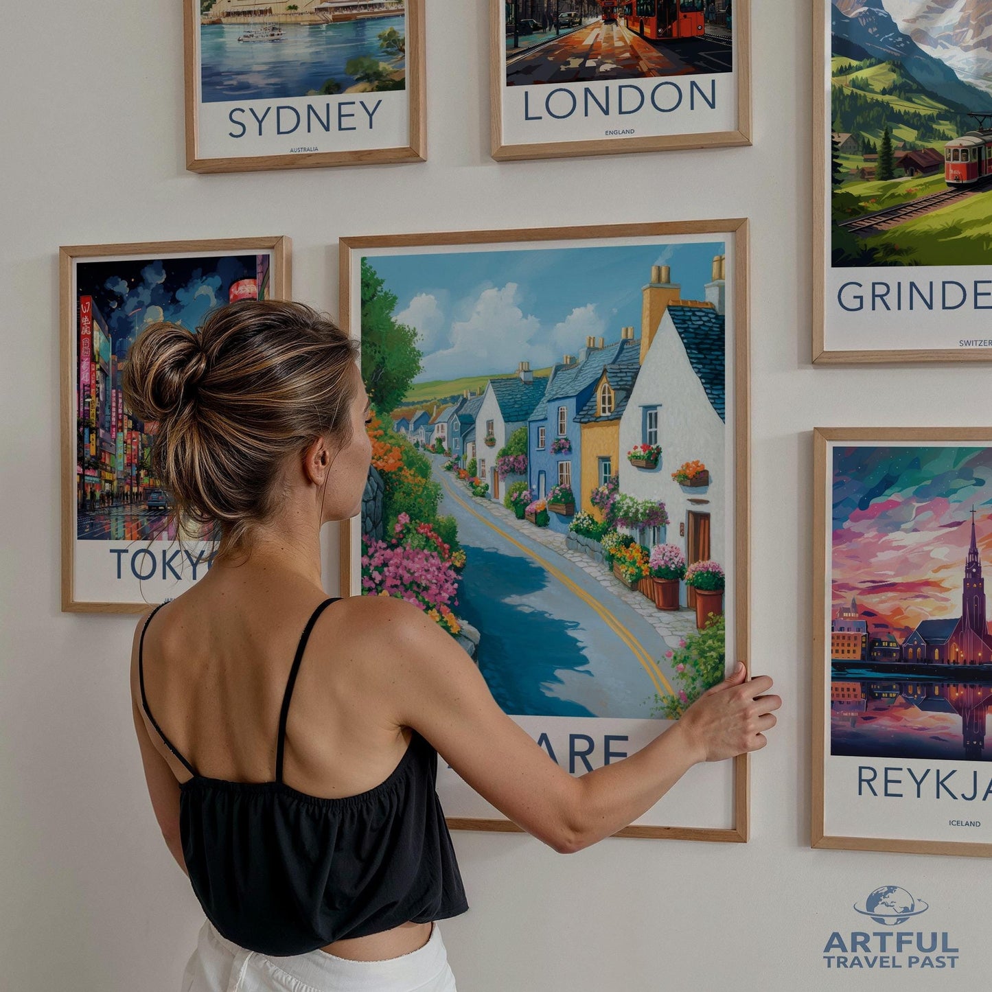 Adare Poster - Ireland Wall Art