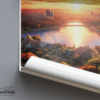 Adelaide Poster | Australia Wall Art