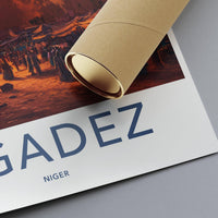 Agadez Poster - Niger Wall Art