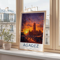 Agadez Poster - Niger Wall Art