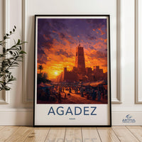 Agadez Poster - Niger Wall Art