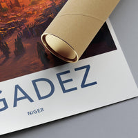Agadez Poster - Niger Wall Art