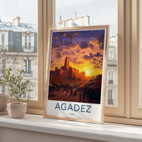 Agadez Poster - Niger Wall Art
