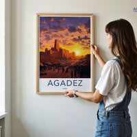 Agadez Poster - Niger Wall Art