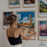 Agadez Poster - Niger Wall Art