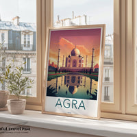 Agra Poster - India Wall Art